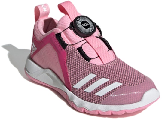 (Preschool) adidas Rapidaflex Boa K 'Pink White Black' FV6820 Lookbook (Preschool) adidas Rapidaflex Boa K 'Pink White Black' FV6820