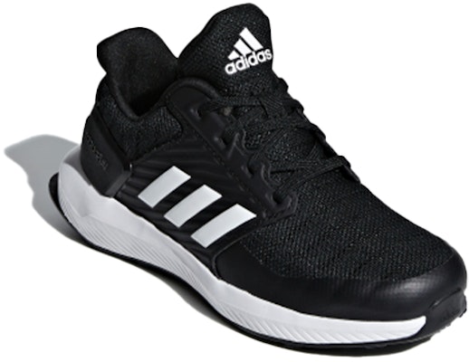 (Preschool) adidas Rapidarun Wide K 'Black White' CM8489 Lookbook (Preschool) adidas Rapidarun Wide K 'Black White' CM8489