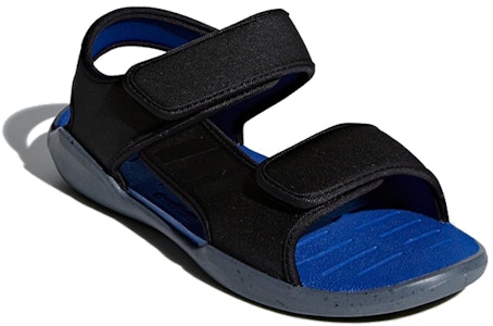 兒童 adidas Rapida Swim 兒童涼鞋 黑藍 Lookbook 兒童 adidas Rapida Swim 兒童涼鞋 黑藍