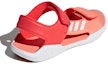 Shop (Preschool) adidas RapidaSwim Sandal Pink/Red/White DB1783