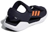 Shop (PS) adidas RapidaSwim Sandal Biru/Oren/Putih G54800