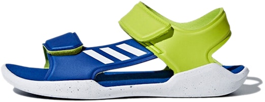 (Preschool) adidas RapidaSwim Sandals White/Green/Blue DB1784 (Preschool) adidas RapidaSwim Sandals White/Green/Blue DB1784