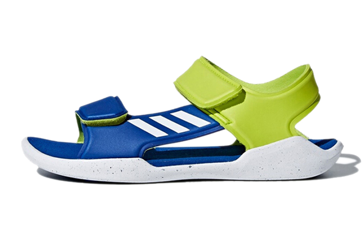(Preschool) adidas RapidaSwim Sandals White/Green/Blue DB1784