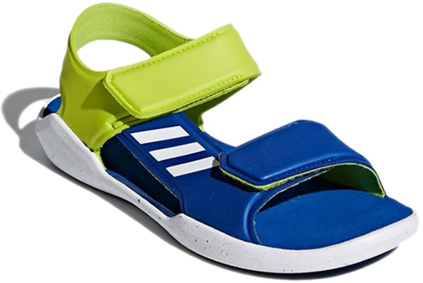 (Preschool) adidas RapidaSwim Sandals White/Green/Blue DB1784 Lookbook (Preschool) adidas RapidaSwim Sandals White/Green/Blue DB1784