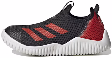 (Preschool) adidas RapidaZen Slip-on Shoes 'Core Black Scarlet' HP5906 (Preschool) adidas RapidaZen Slip-on Shoes 'Core Black Scarlet' HP5906