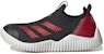 (PS) adidas RapidaZen Slip-On 'Core Black Scarlet' Kasut Lelaki Performa Hitam Merah HP5906