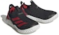 (PS) adidas RapidaZen Slip-On 'Core Black Scarlet' Kasut Lelaki Performa Hitam Merah HP5906