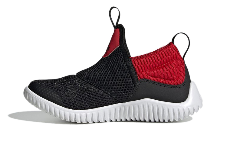 Buy 中童 adidas Rapidazen C 低筒 兒童跑步鞋 黑紅