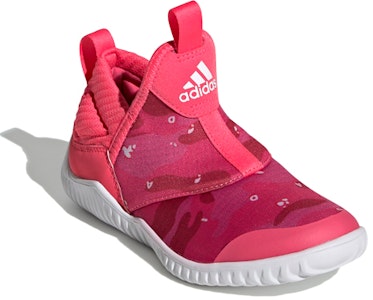 中童 adidas Rapidazen C 低筒 兒童跑步鞋 粉白 Lookbook 中童 adidas Rapidazen C 低筒 兒童跑步鞋 粉白