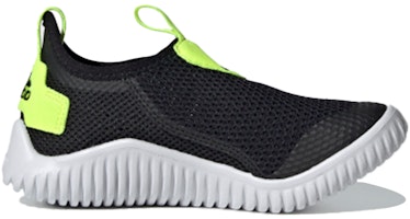 中童 adidas Rapidazen S.Rdy C 休閒運動 防滑透氣 低筒 跑步鞋 黑黃 Order 中童 adidas Rapidazen S.Rdy C 休閒運動 防滑透氣 低筒 跑步鞋 黑黃