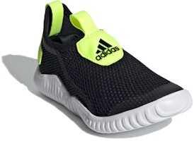 中童 adidas Rapidazen S.Rdy C 休閒運動 防滑透氣 低筒 跑步鞋 黑黃 Lookbook 中童 adidas Rapidazen S.Rdy C 休閒運動 防滑透氣 低筒 跑步鞋 黑黃