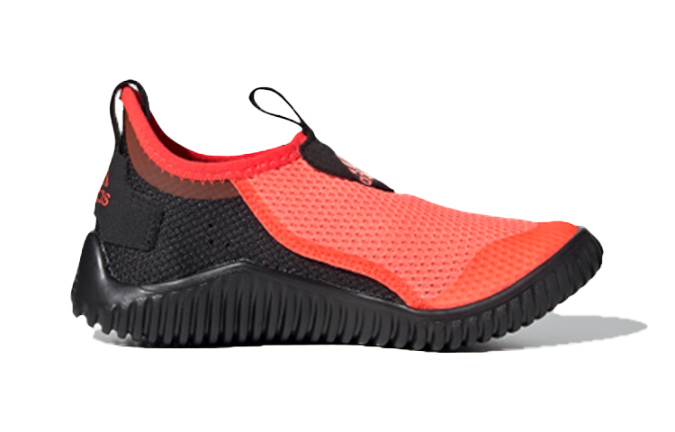 Order 中童 adidas Rapidazen Summer.Rdy 防滑耐磨 低筒 跑步鞋 黑橙