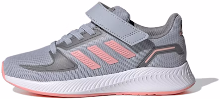(Preschool) adidas Runfalcon 2.0 'Grey Pink' FZ0111 (Preschool) adidas Runfalcon 2.0 'Grey Pink' FZ0111