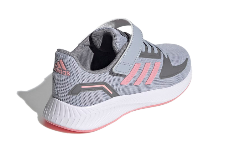 (PS) adidas Runfalcon 2.0 'Grey Pink' 圖 4