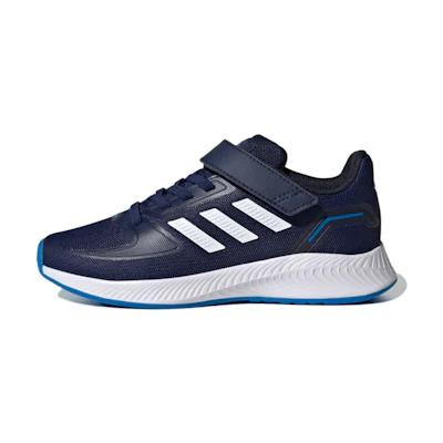 (Youth) adidas Runfalcon 20 K Wear-resistant Non-Slip Dark Blue