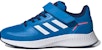 (W) adidas Runfalcon 20 K Tahan Haus Anti-Licin Biru GV7751