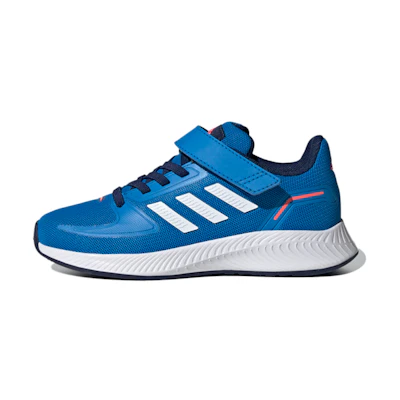 (W) adidas Runfalcon 20 K Wear-resistant Non-Slip Blue