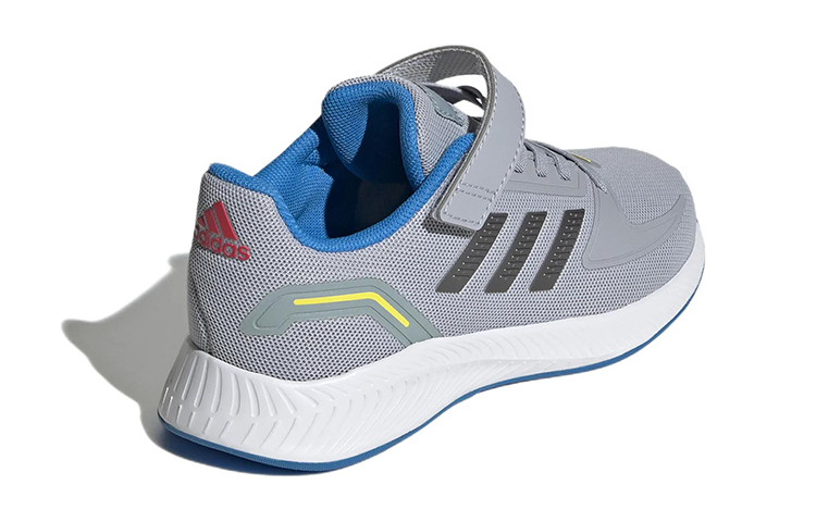 (PS) adidas Runfalcon 2.0 K 'Grey' 圖 4