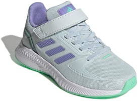 (JR) adidas Runfalcon 20 K Low Tops Kelabu Ungu Bernafas Lelaki/Wanita GV7755 Lookbook (JR) adidas Runfalcon 20 K Low Tops Kelabu Ungu Bernafas Lelaki/Wanita GV7755