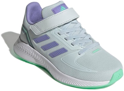 (JR) アディダス ランファルコン2.0 通気性抜群 グレー/パープル GV7755 Lookbook (JR) アディダス ランファルコン2.0 通気性抜群 グレー/パープル GV7755