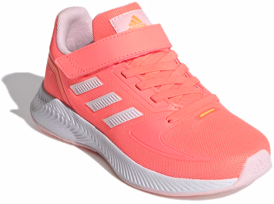 (JR) adidas Runfalcon 2.0 'Merah Pink Putih' GV7754 Lookbook (JR) adidas Runfalcon 2.0 'Merah Pink Putih' GV7754