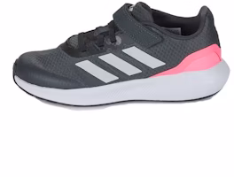 (Youth) adidas Runfalcon 3.0 Elastic Lace Top Strap 'Black White Pink' HP5873 (Youth) adidas Runfalcon 3.0 Elastic Lace Top Strap 'Black White Pink' HP5873