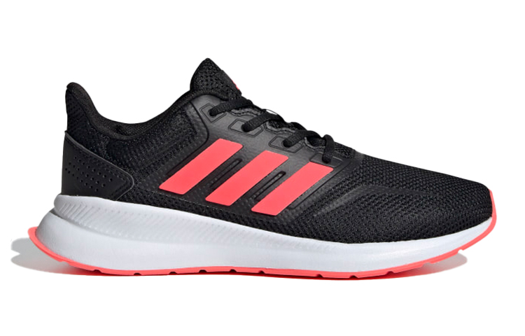 (Youth) adidas Runfalcon Black/Pink 圖 2