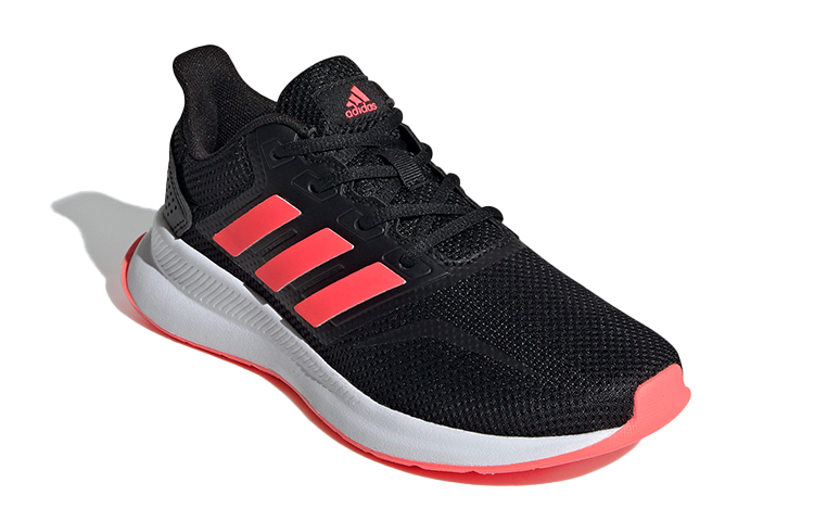 (Youth) adidas Runfalcon Black/Pink 圖 3