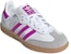 (Preschool) adidas Samba OG C 'White Purple Burst Gum' IE8848