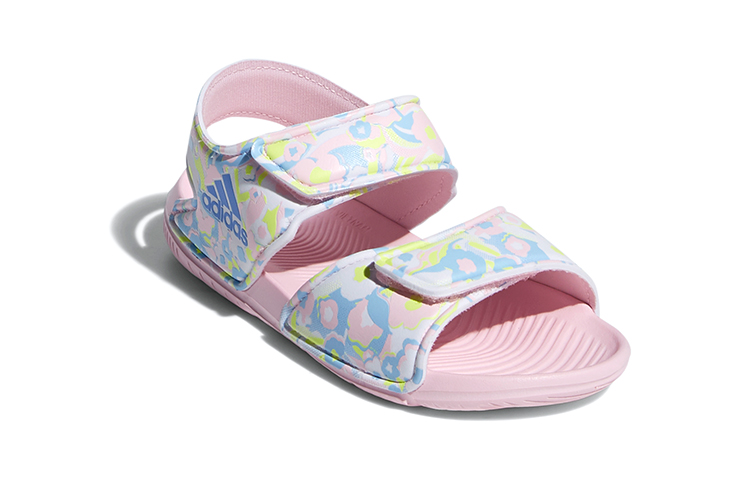 Lookbook (PS) adidas Sandal Altaswim C Pink/Biru/Hijau Anak-anak EF0376