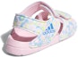 Shop (PS) adidas Sandal Altaswim C Merah Jambu/Biru/Hijau EF0376