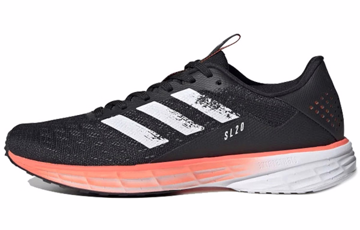 (Youth) adidas SL20 J Black/Orange EG4935