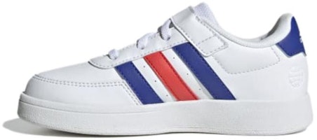 (Preschool) adidas Breaknet Lifestyle Court Cloud Lucid Blue Bright Red 'White' HP8964 (Preschool) adidas Breaknet Lifestyle Court Cloud Lucid Blue Bright Red 'White' HP8964