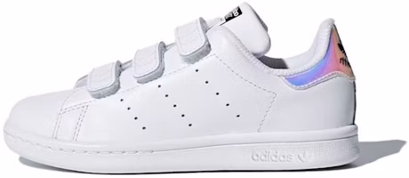 (Preschool) adidas Stan Smith CF J 'Metallic White' AQ6273 (Preschool) adidas Stan Smith CF J 'Metallic White' AQ6273