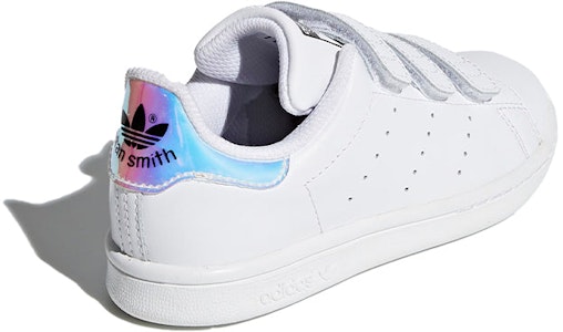 (PS) adidas Stan Smith CF J 'Putih Metalik' AQ6273 Shop (PS) adidas Stan Smith CF J 'Putih Metalik' AQ6273
