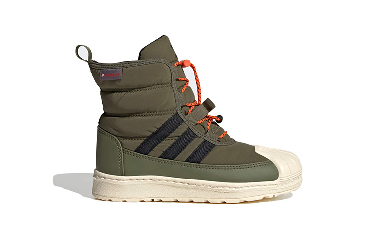 Order 兒童 adidas originals Superstar 360 2.0 C 高筒雪地靴 軍綠色