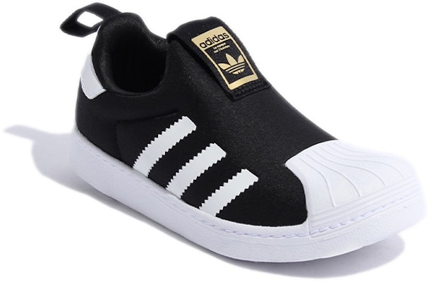 中童 adidas Originals Superstar 舒適 耐磨 低筒 兒童運動鞋 黑白 Lookbook 中童 adidas Originals Superstar 舒適 耐磨 低筒 兒童運動鞋 黑白