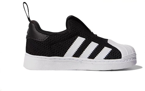 (PS) 阿迪达斯 Superstar 360 J '黑色' 童鞋 EF0891 Order (PS) 阿迪达斯 Superstar 360 J '黑色' 童鞋 EF0891