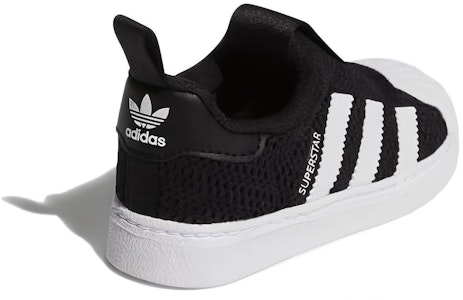 (PS) 阿迪达斯 Superstar 360 J '黑色' 童鞋 EF0891 Shop (PS) 阿迪达斯 Superstar 360 J '黑色' 童鞋 EF0891