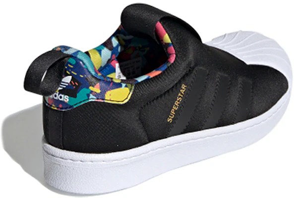(PS) 阿迪达斯 Superstar 360 J '经典黑' EE6265 Shop (PS) 阿迪达斯 Superstar 360 J '经典黑' EE6265