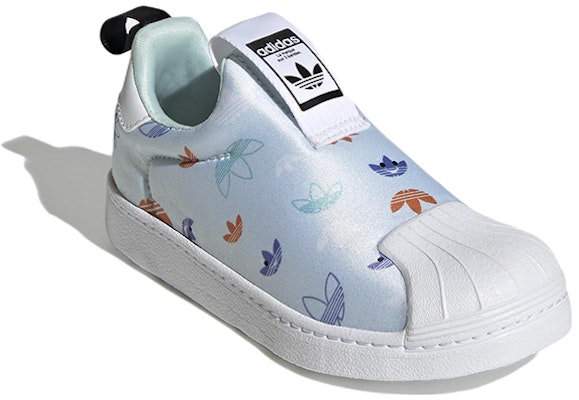 (PS) adidas Superstar 360 J 'Logo Repetido - Azul Casi' GX1869 Lookbook (PS) adidas Superstar 360 J 'Logo Repetido - Azul Casi' GX1869