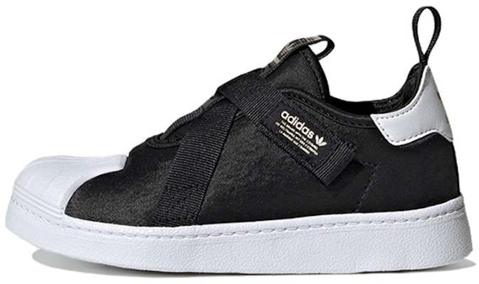 (Preschool) adidas Superstar 360 Little Kid 'Black White Gold' HQ6080 Buy (Preschool) adidas Superstar 360 Little Kid 'Black White Gold' HQ6080