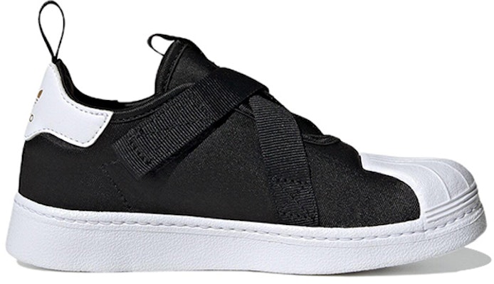 (Preschool) adidas Superstar 360 Little Kid 'Black White Gold' HQ6080 Order (Preschool) adidas Superstar 360 Little Kid 'Black White Gold' HQ6080