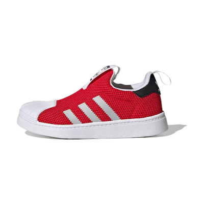 (PS) adidas Superstar 360 Little Kid 'Vivid Red White'
