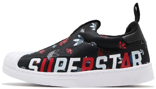 中童 adidas originals Superstar 360 X C LOGO滿印 防滑耐磨 低筒 板鞋 黑白紅 Buy 中童 adidas originals Superstar 360 X C LOGO滿印 防滑耐磨 低筒 板鞋 黑白紅