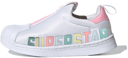 中童 adidas originals Superstar 360 X C 低筒 板鞋 白粉 Buy 中童 adidas originals Superstar 360 X C 低筒 板鞋 白粉