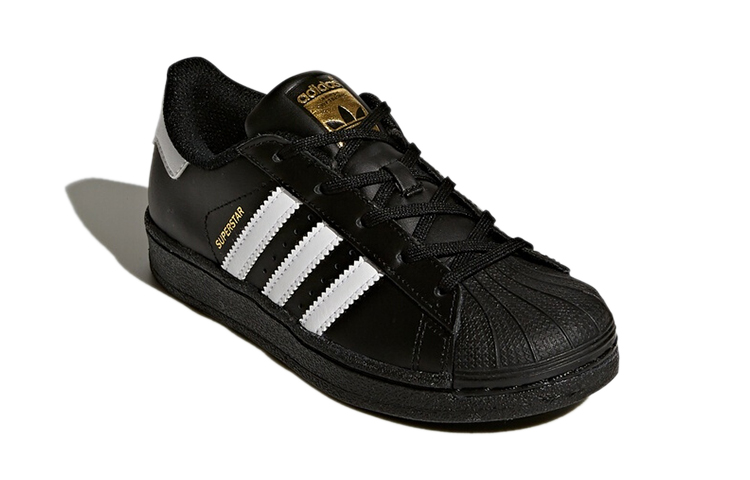 Lookbook (PS) 阿迪达斯 Superstar “核心黑” BA8379