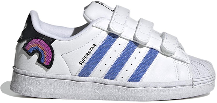 Beli (Preschool) adidas Superstar 'Rainbow Decal' GV8988 Novelship