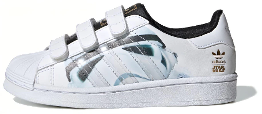 中童 adidas originals 超級巨星暴風兵 Cf C 低筒 兒童板鞋 白色 Buy 中童 adidas originals 超級巨星暴風兵 Cf C 低筒 兒童板鞋 白色