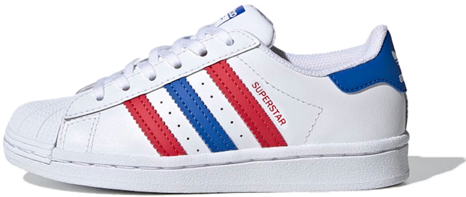 (PS) 아디다스 슈퍼스타 '화이트 블루 스칼렛' FW5850 Buy (PS) 아디다스 슈퍼스타 '화이트 블루 스칼렛' FW5850
